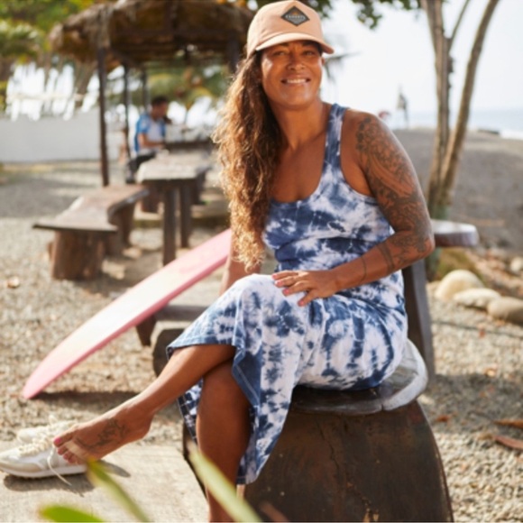 Faherty Dephina Tie-dye Tank Dress NWT size Small - Picture 11 of 11